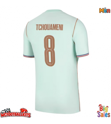 France Aurelien Tchouameni #8 Replica Away Stadium Shirt World Cup 2026 Short Sleeve